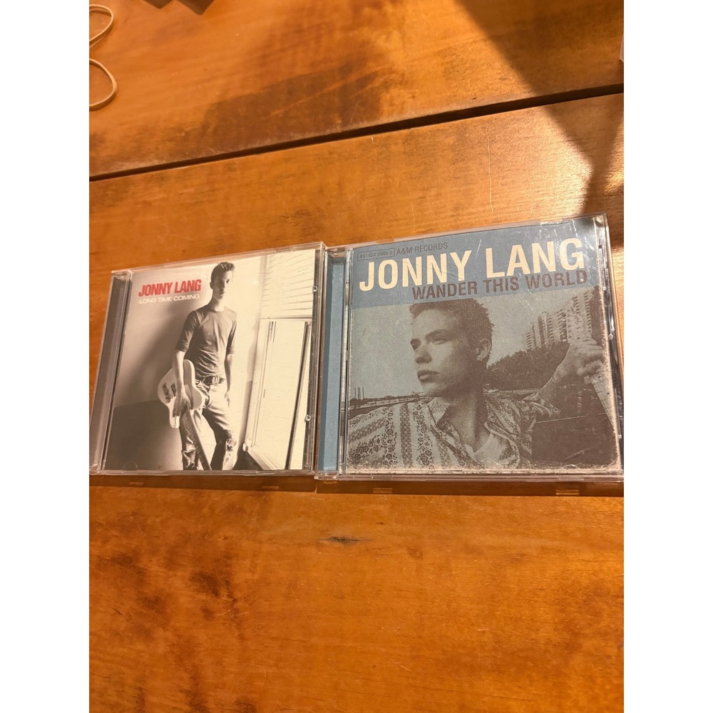 Jonny Lang CD Lot Wander This World Long Time Coming Blues Rock Soul 2-Pack